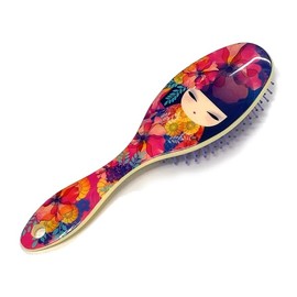 Kimmidoll Hair Brush, Comb, Kokeshi Doll, Scalp Massage (KYOKA)
