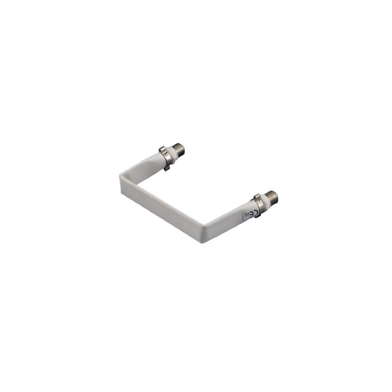 Hama 00122492 Window Feed-Through F Coupling to Coupling White
