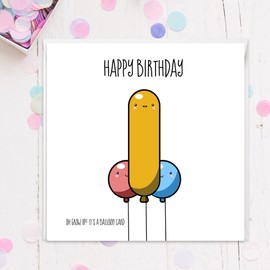 Oh Grow Up Funny Birthday Card Dad Mum Brother Sister, Rude Birthday Cards for Men and Women Birthdays, Comes With Envelope