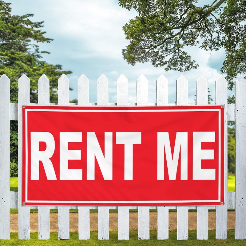 Vinyl Banner Multiple Sizes Rent Me Business A Business Outdoor