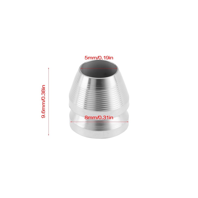 Briny River 20Pcs 8mm Safety Round Handle Wedges Hammer Handle