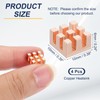 PATIKIL Copper Heatsink 10x10x6mm, 4 Pcs Heat Sink Cooler Radiator
