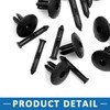A ABSOPRO Push Type Car Door Trim Fender Rivets Clip