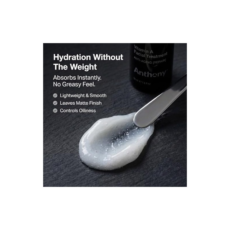 Anthony High Performance Vitamin A, Anti Aging, Facial Treatment, 1.6