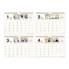 Sunstar Stationery Moomin S8521476 2026 Calendar Wall Mount Moomin