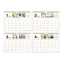 Sunstar Stationery Moomin S8521476 2026 Calendar Wall Mount Moomin