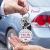 EE&YU Daughter Gifts Keyring - Daughter Christmas Birthday Gifts, Daughter