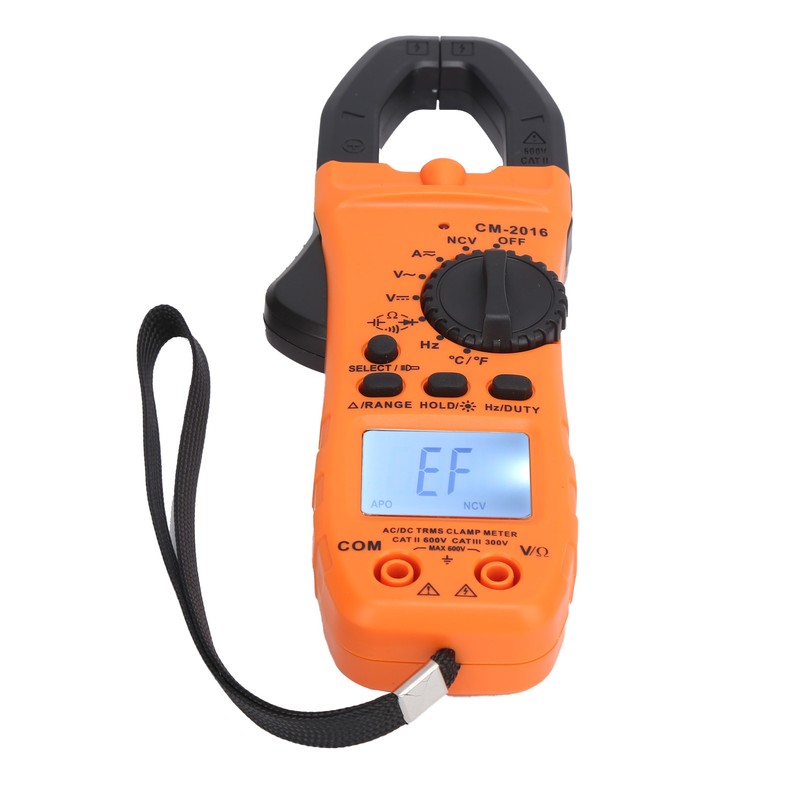 Digital Clamp Meter Multimeter AC DC NCV True RMS MultiFunction