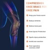 JIUFENTIAN Copper Knee Brace for Women Arthritis Pain Copper Knee