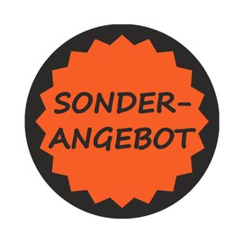 Special Offer Special Offer Labels with Border Diameter 30 mm Bright Red Pack of 1,000