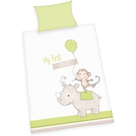 Herding Baby Best Duvet Cover Set, Cotton, White, 40 x 60 cm, 100 x 135 cm