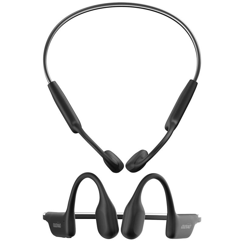 auvisio Bone Headphones: Waterproof Bone Sound Headphones, BT 5.3, 32GB