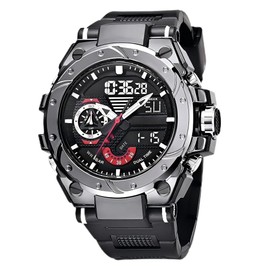 Watches for Men Sport Outdoor Digital Watch 5ATM Waterproof Tactical Mens Watches Heavy Duty Chronograph Mens Watch Cool Accessories