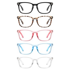 CCVOO Reading Glasses for Women/Men, Eyeglasses, Blue Light Readers for Women/Men, Computer Eye Glasses, Cheaters
