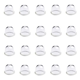 QAZAKY 20pc Primer Bulb for Chainsaw Trimmer Blower Walbro 188-14 Homelite Echo 12318140630 12318109560 Stihl Ryobi Poulan Zama Shindaiwa 7002981480 2003681670 McCulloch Tanaka 44725108200 Carburetor