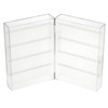 MUJI Acrylic Double Stand for Jewellery, 17.5 cm Width x