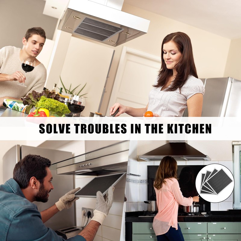 Baquler Range Hood Filter Compatible with Broan Nutone 97007696 Range