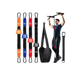 Venbytech for Pull Up Assist Band with 4 Different Resistance Bands - 50607080 Total 260