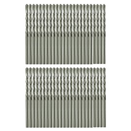 Drywall Cut Out Bit 1/8 Inch Guidepoint Rotary Router Tool Cutting Bit HSS Cutout Saw Drill Bit for Gypsum Board-50Pcs