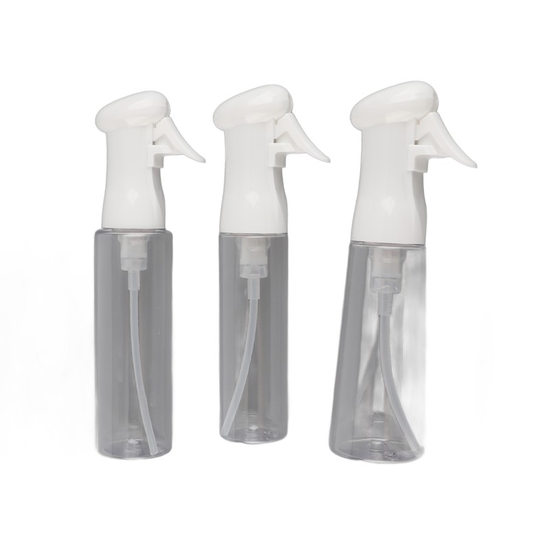 3pcs Fine Mist Spray Bottle Refillable Uniform Spraying Ergonomic Design
