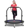 HYD-Parts 40" Mini Trampoline for Adults and Kids Exercise Rebounder