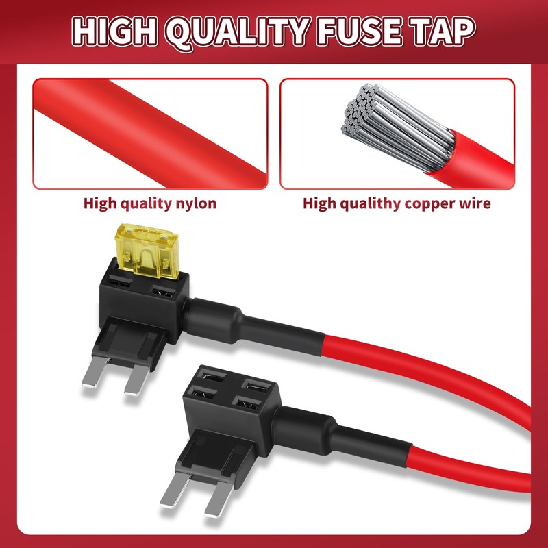 3 Pcs Tipm Fuel Pump Relay Bypass Kit 11.8 Inch