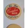 CAMDEN BEER COASTERS "6" CAMDEN COUNTY BEVERAGE NEW JERSEY "NONE