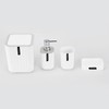 Hosoncovy 4 Pieces Bathroom Accessory Set Bathroom Container Set with