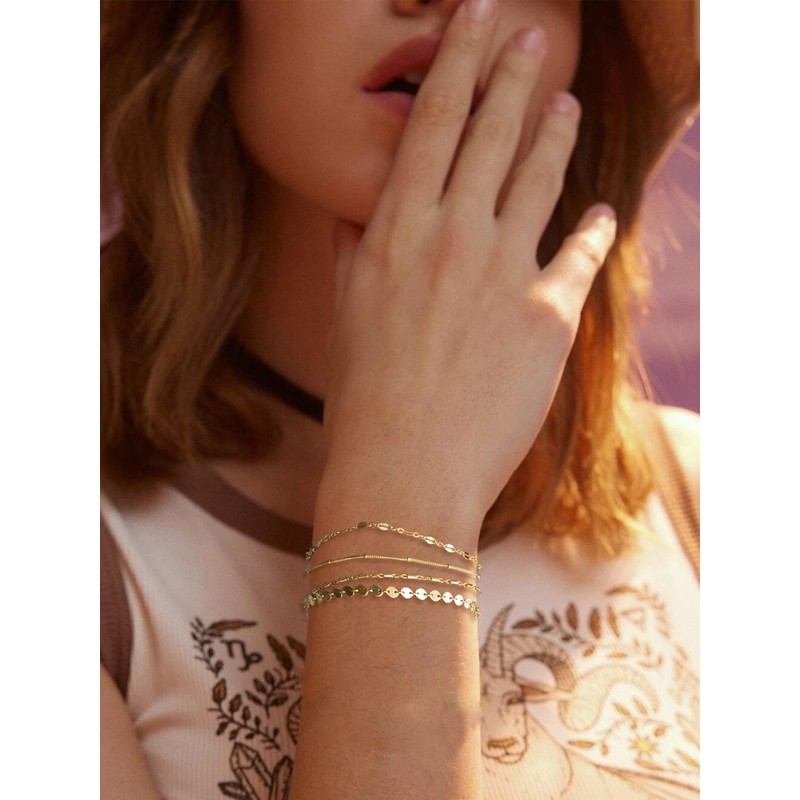 Bangle Bracelet Set for Women Boho Indian Chunky Bangle Bracelet