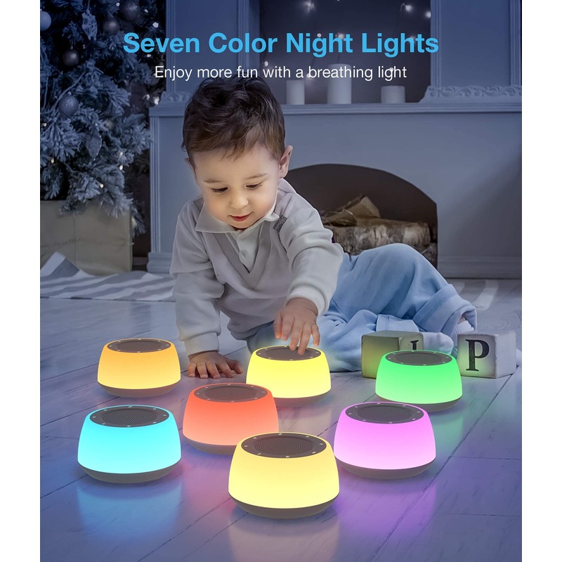 Epzia White Noise Machine for Sleeping Baby Adults Kids, Sound