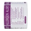 Hycodest 50x50mm 300 pcs Food Allergen Warning Labels Removable No