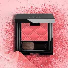 GA-DE Idyllic Soft Satin Blush Powder, 47 - Makeup Powder for Cheeks - Silky Color, Buildable Texture, Sheer to Dramatically Flushed Look - 0.28 oz