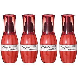 Milbon Mirbon Deese Elujuda Emulsion + 4.2 oz (120 g) (For Normal to Thick Hair) [Set of 4]