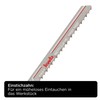 kwb Jigsaw blades for metal, made of sturdy bi-metal, highly
