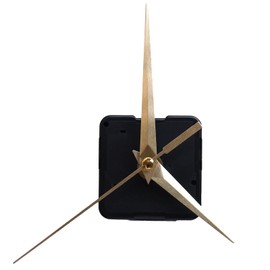 Clock Movement Handmade Wall Clock Clock Movement Clock Shaft Needle Set DIY 3 Pointer Set Handmade Wall Clock (Gold)
