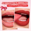 Lip Tint con Cadena, Tinta para labios, Acabado Mate, 24H