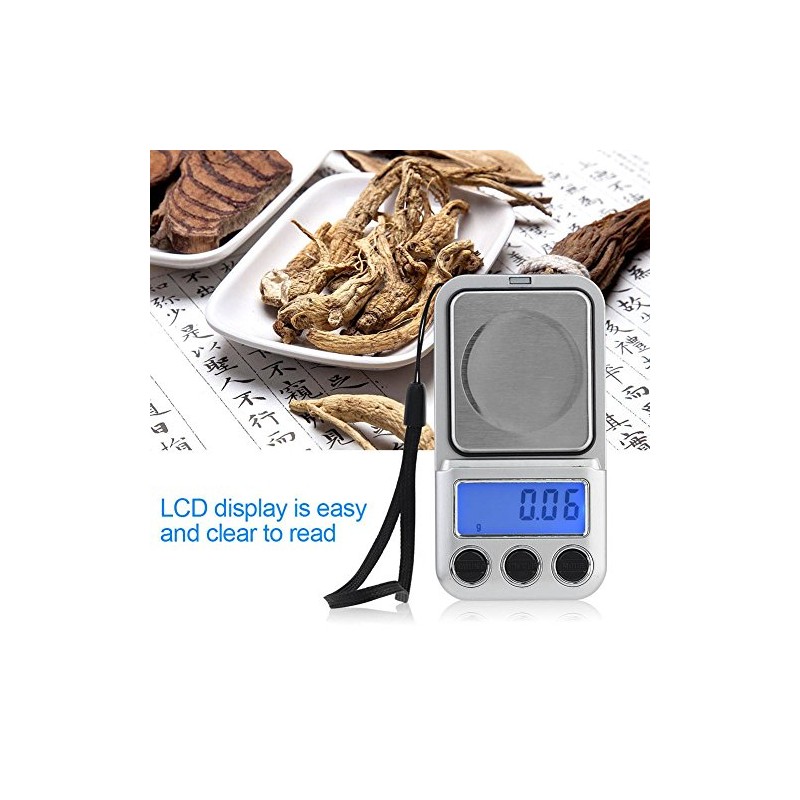 Báscula de cocina LCD Digital Báscula de Bolsillo Portátil Mini