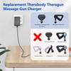 GnoTis 15V Charger for Theragun Mini, Theragun Prime, Fusion Massage