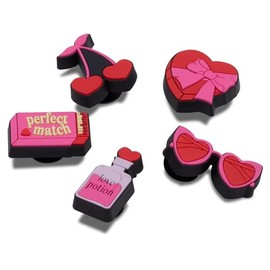 Crocs Unisex's Shoe Charm 5-Pack | Personalize with Jibbitz, Lovers, One Size