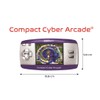 LEXiBOOK Consola de Juegos portátil Compact Cyber Arcade, 250 Juegos,