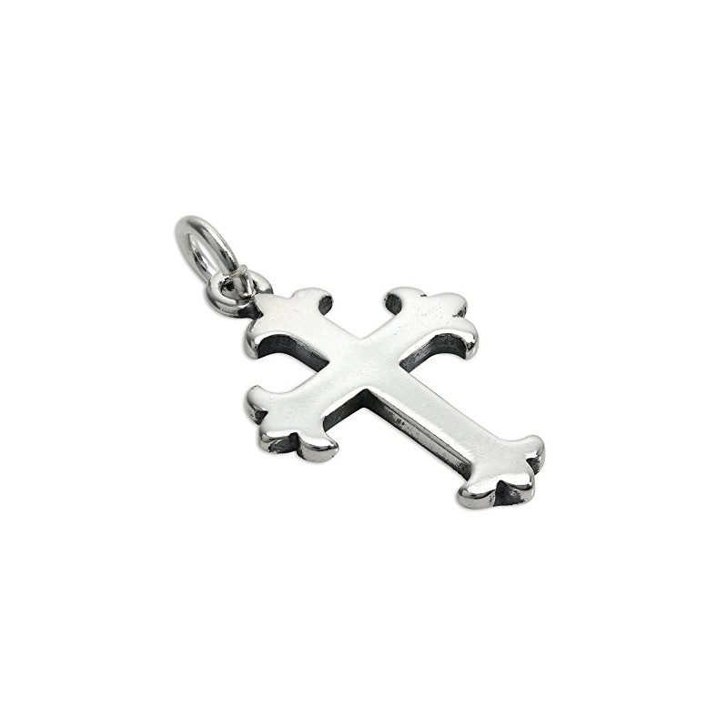 jewellerybox Sterling Silver Cross Charm