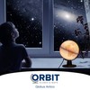 ORBIT Globes & Maps - Retro-Globus - 16cm Mini-Leucht-Globus im