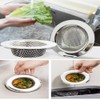 Seatery 2PCS Kitchen Sink Strainers, Sink Drain Filter, Sink Basket