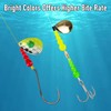 Dr.fish 50 Pack Stacked Fishing Beads Trout Beads Lure Making