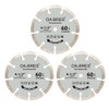 3Pack 4-1/2-Inch 60-Grit Diamond Compact Circular Saw Blade with 3/8-Inch