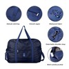 FITDON Lightweight Foldable Travel Bag, blue, Lightweight, foldable