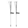 2 Sets Solar Powered Firefly Lights Outdoor Waterproof Solar Garden