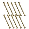 Universal Hardware M4 Door Handle Screws Brass with Bolt Connecting