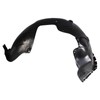 TRQ TRQ Front Left Inner Fender Liner Black Drivers Side