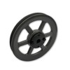 Single Groove 11.25" Cast Iron Electric Motor" H" Pulley/Sheave, Bushing